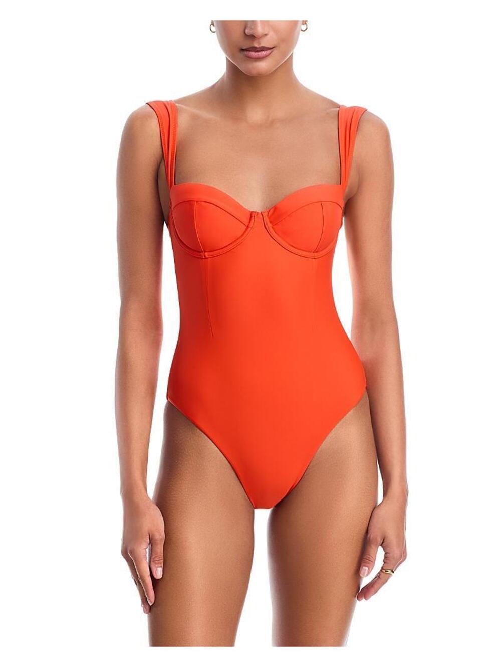 Simkhai Kyle Bustier One Piece Swimsuit